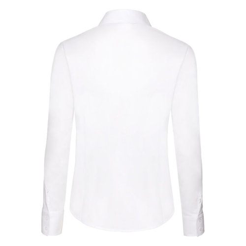 Рубашка женская LONG SLEEVE OXFORD SHIRT LADY-FIT 130 (белый)