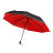 Зонт  Glamour, черно-красный