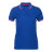 Рубашка поло женская триколор STAN хлопок/полиэстер 185, 04WRUS, синий