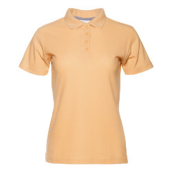 Рубашка поло женская STAN хлопок/полиэстер 185, 104W, бежевый